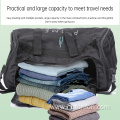 Large capacity fashion travel bag with five compartments